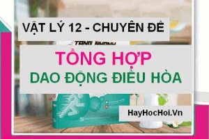 Tổng hợp 2 Dao động Điều hòa cùng phương cùng tần số - Vật lý 12 chuyên đề